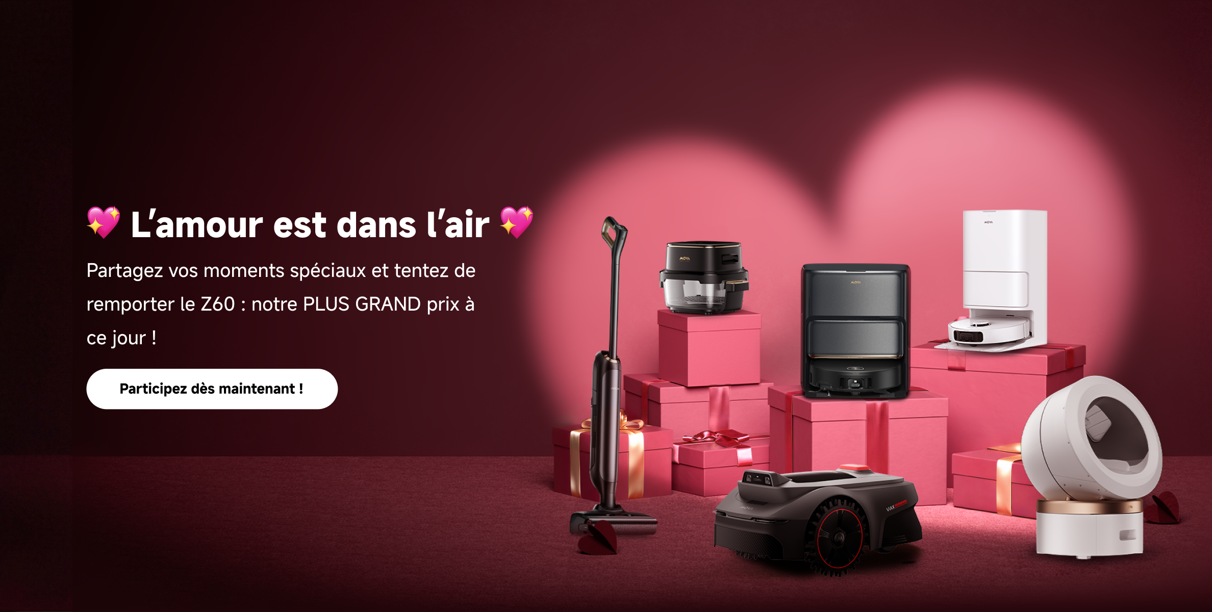 L’amour est dans l’air ❤️