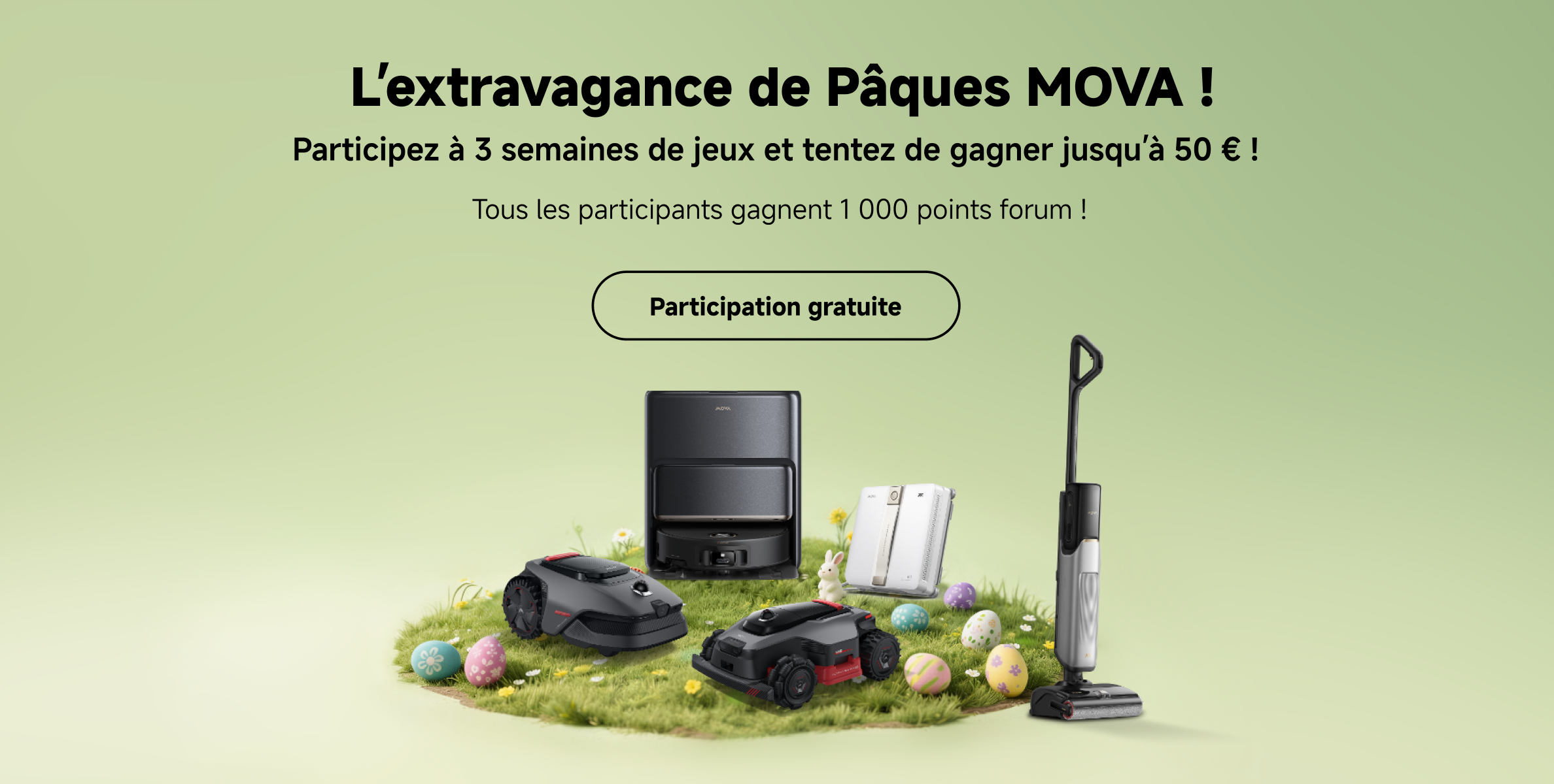L’extravagance de Pâques MOVA ! 