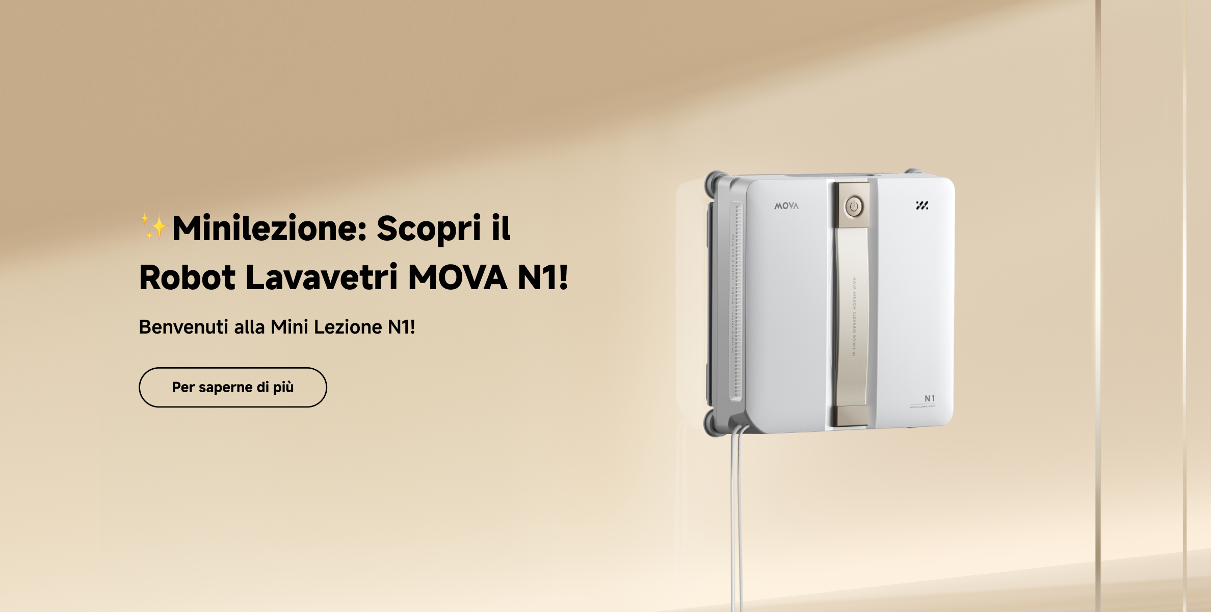 ⭐ Scopri il Robot Lavavetri MOVA N1!