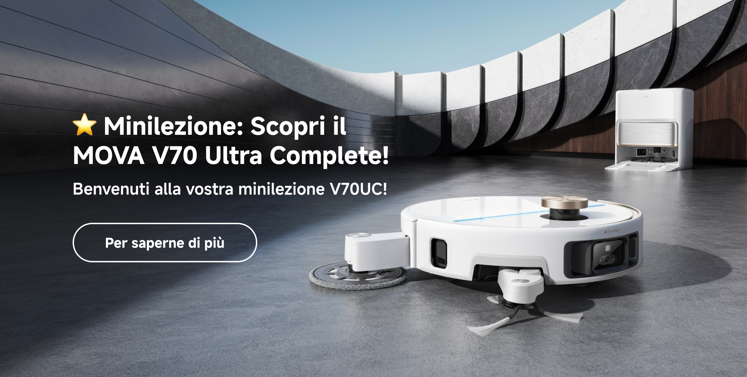 Scopri MOVA V70 Ultra Complete!